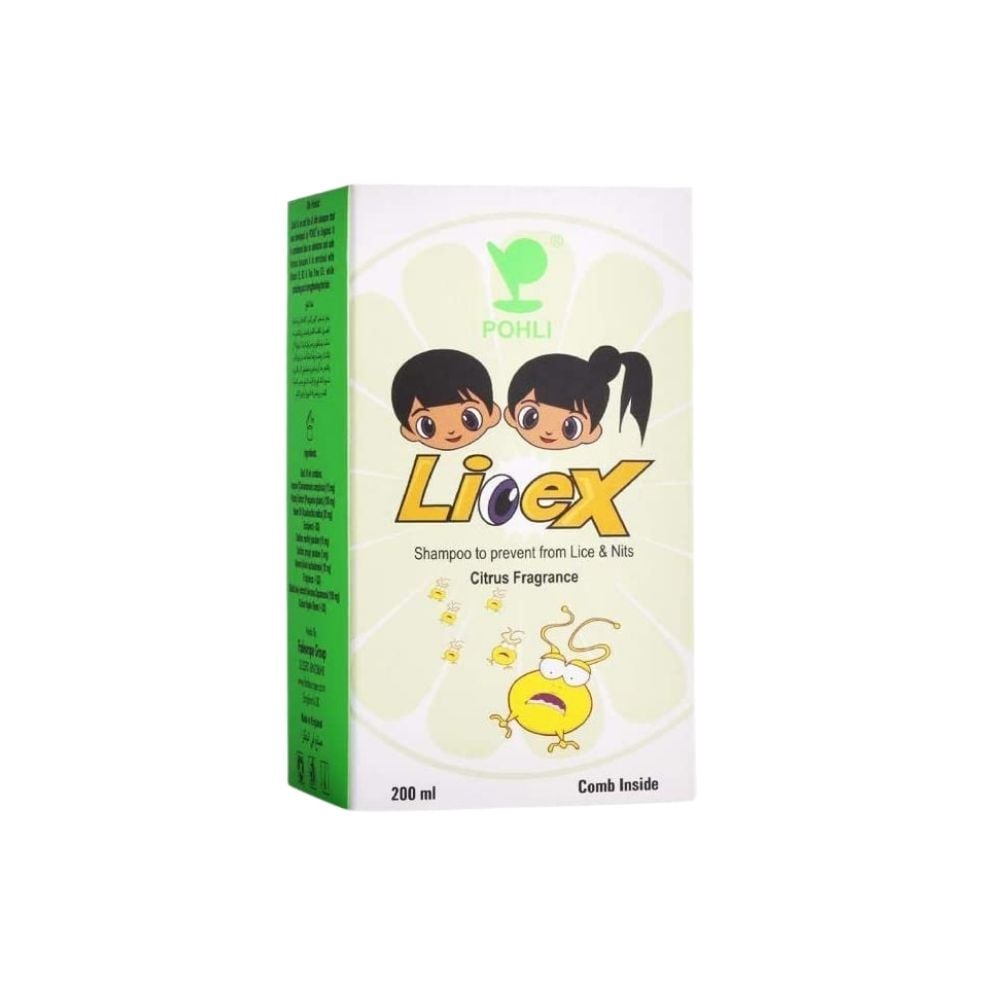 Licex Anti-Lice & Nits Citrus Shampoo 